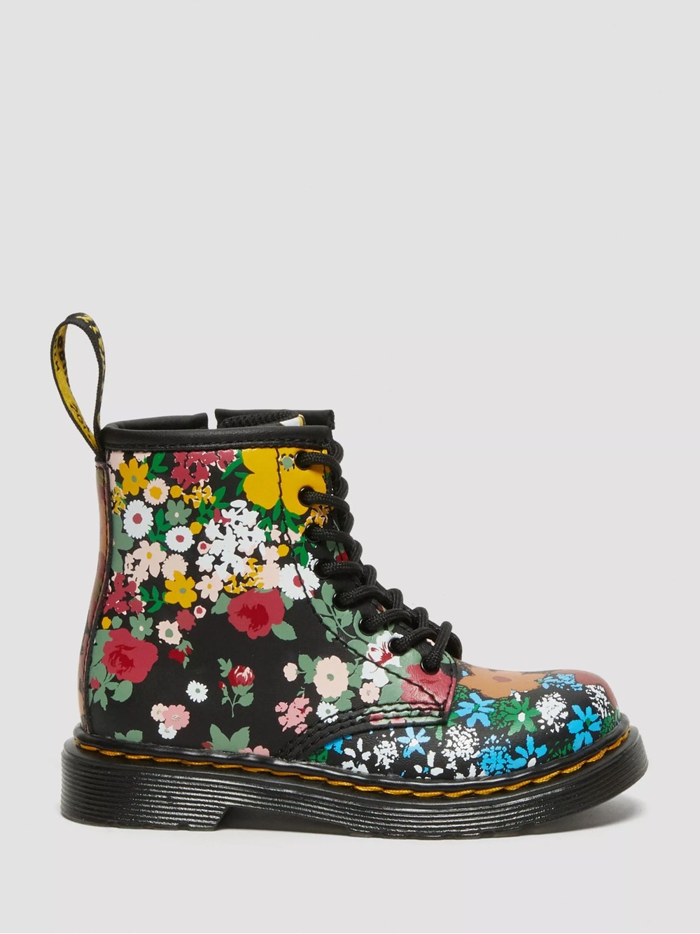 Dr. Martens Kids 1460
FLORAL MASH UP HYDRO LEATHER LACE UP BOOTS